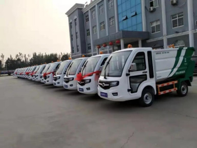 上門收運(yùn)！甘肅省批量購(gòu)入的廚余垃圾車正式投入使用